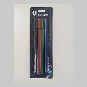 Fineliners mixed