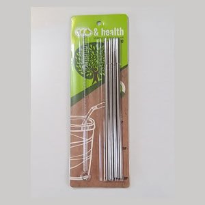 Stainless steel straw